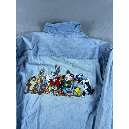Vintage Acme Looney Tunes Denim Shirt - L