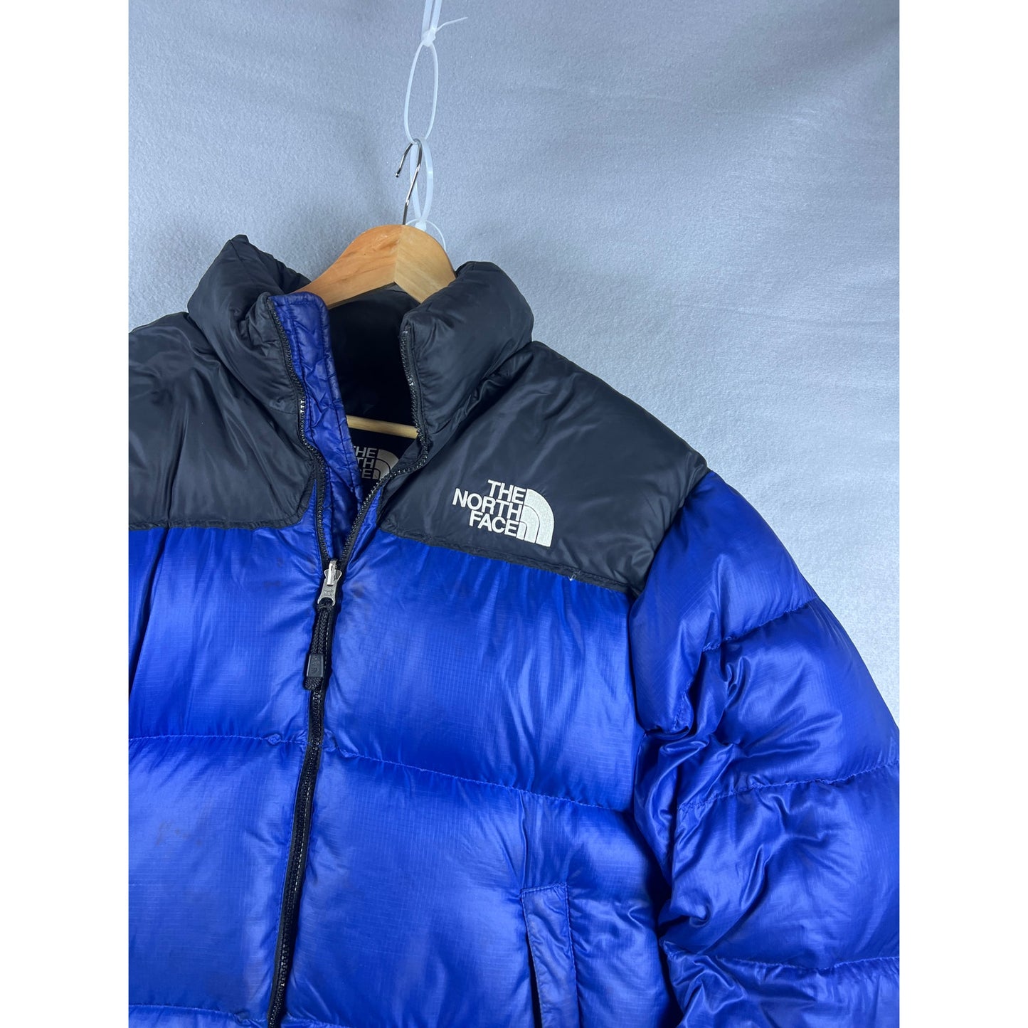 Vintage Blue North Face 700 Puffer Jacket - M