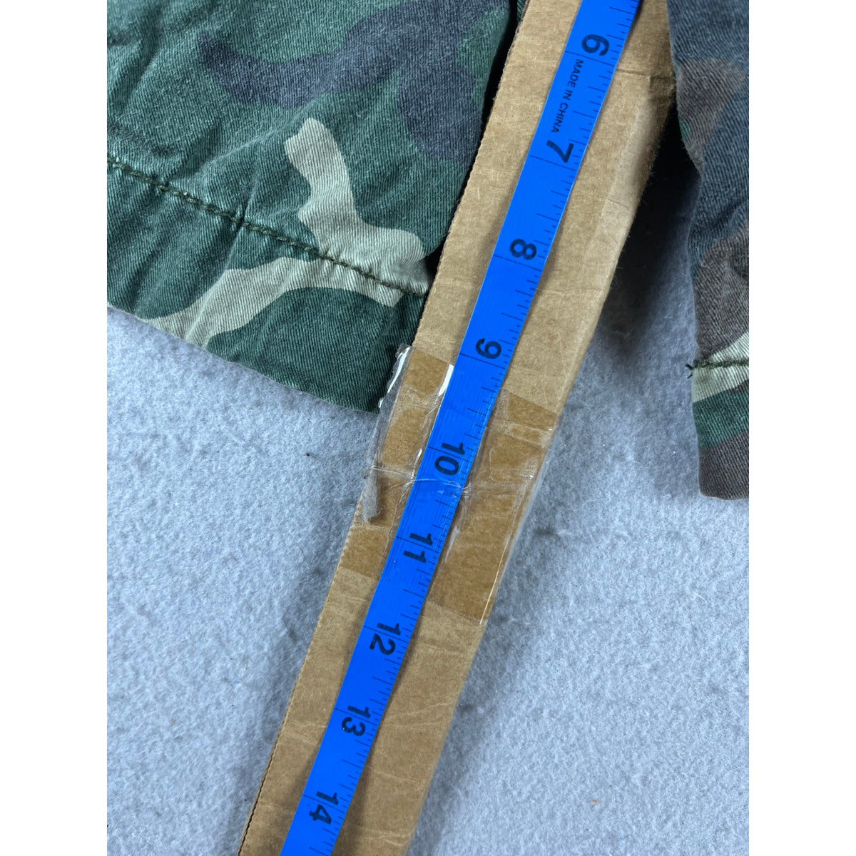 Camo Cargo Utility Hiking Shorts - 38