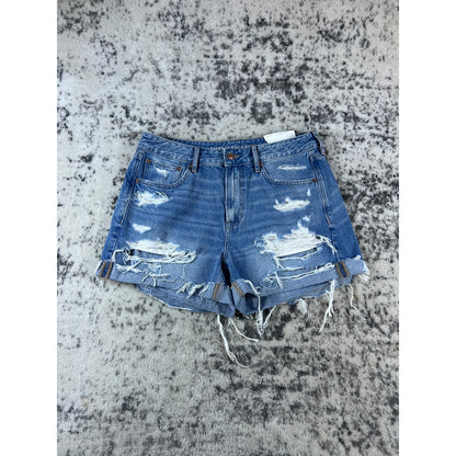 Y2k American Eagle Blue Denim Shorts - 8
