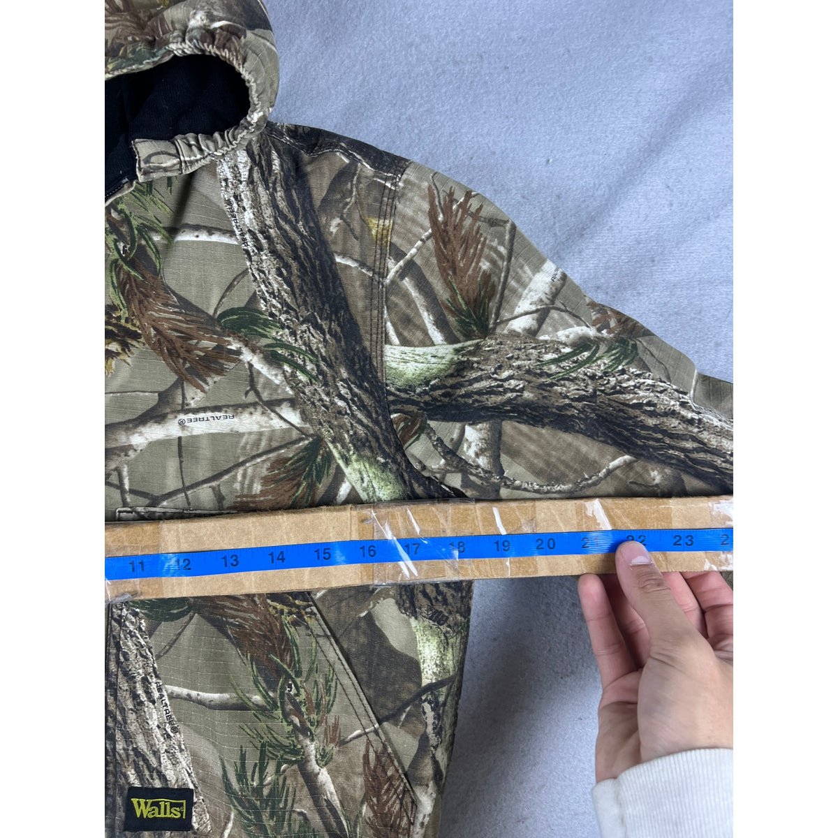 Walls Canvas Realtree Camo Jacket Youth - L