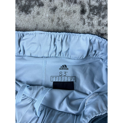 Blue Adidas Lined Running Shorts Womans - S