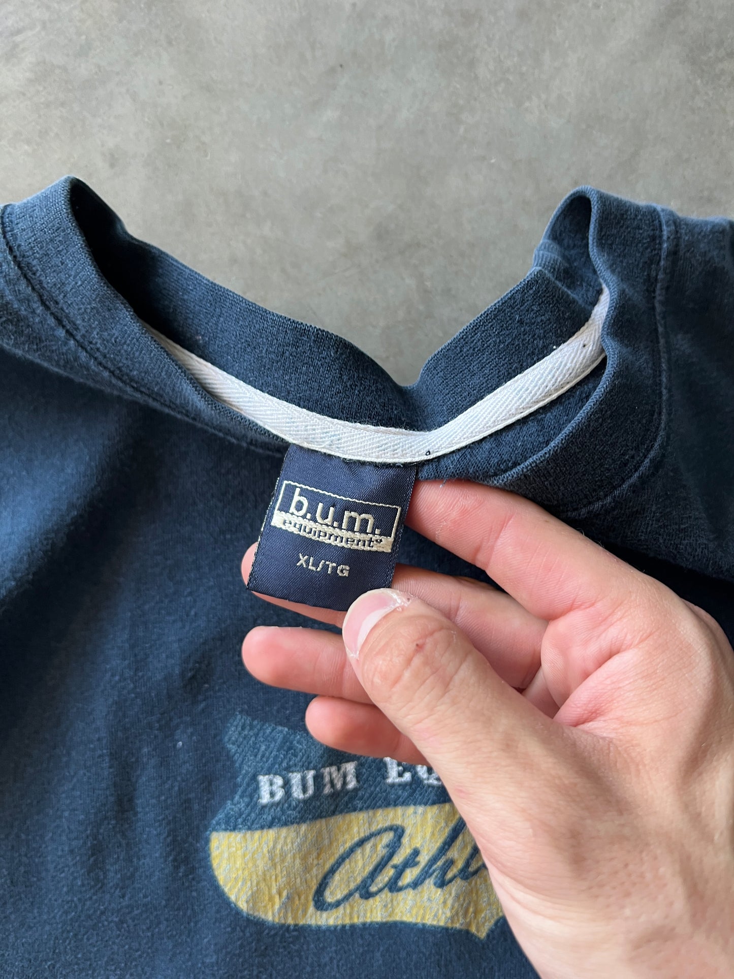 Vintage Navy Bum Equipment Shirt - XL