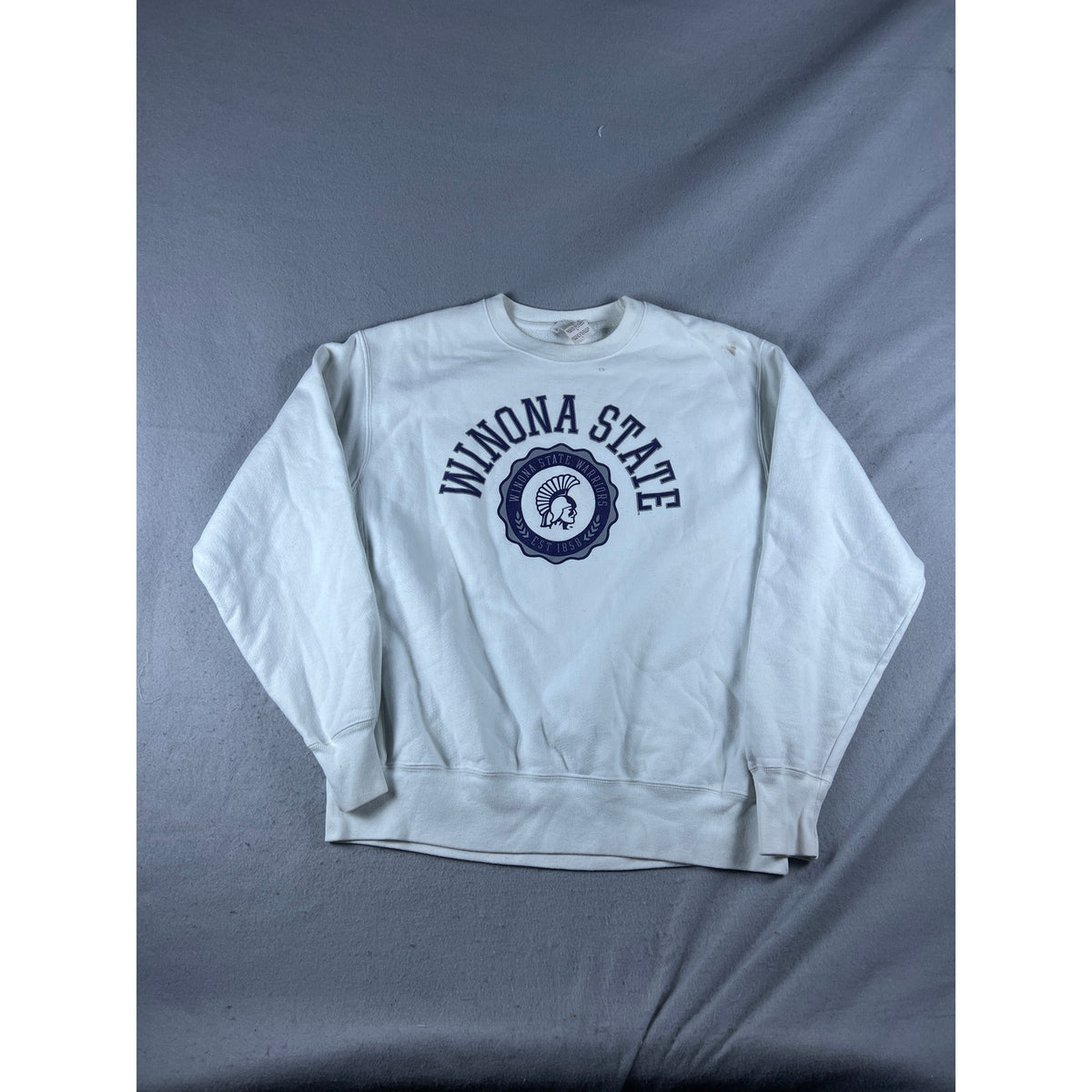 Champion Reverse Weave Winona State Warriors Sweatshirt - L