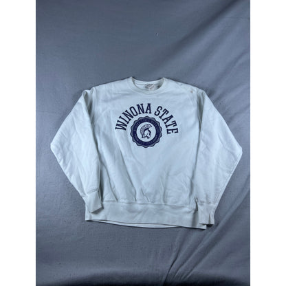 Champion Reverse Weave Winona State Warriors Sweatshirt - L