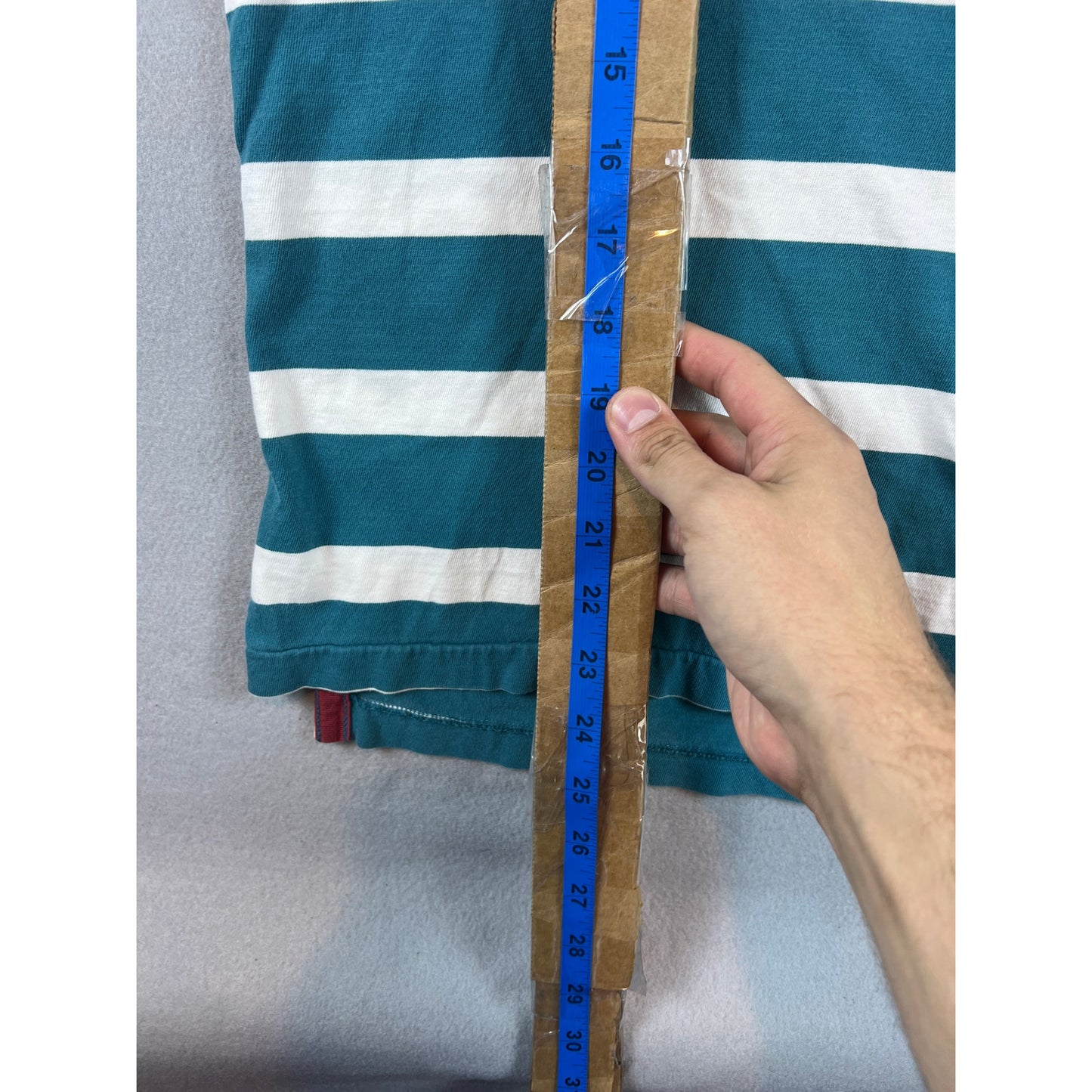 American Eagle Stripped Polo Shirt - M
