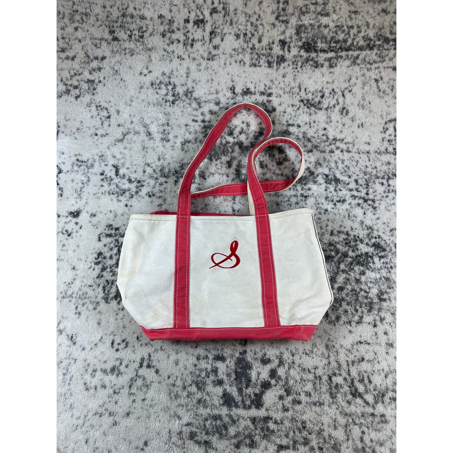Vintage LL Bean Canvas Tote - Medium