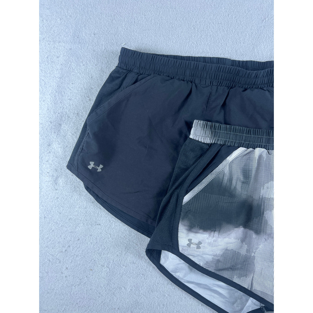 Lot of 2 Under Armour Running Shorts Womens