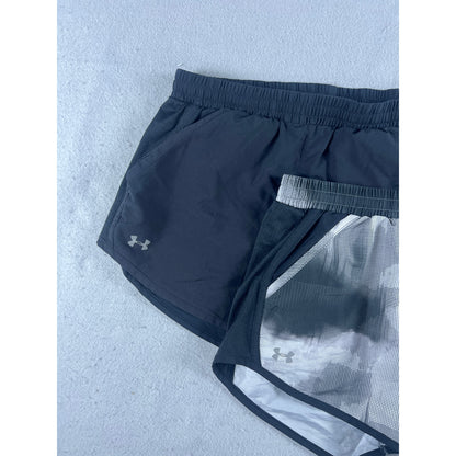 Lot of 2 Under Armour Running Shorts Womens