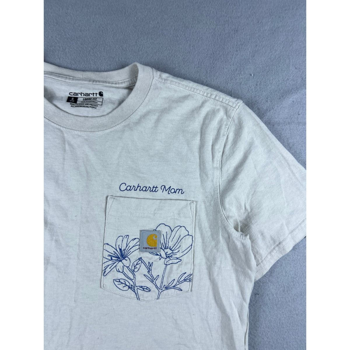 Carhartt Mom Floral Loose Fit T-Shirt - S