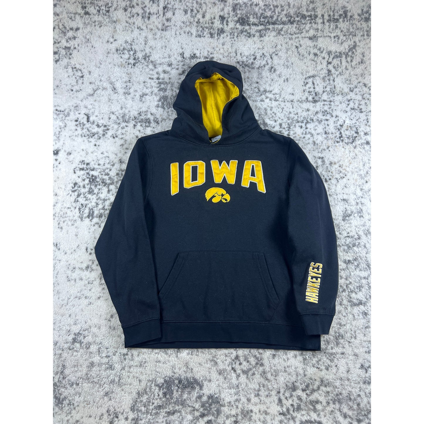 Iowa Hawkeyes Spellout Hoodie Youth -XL