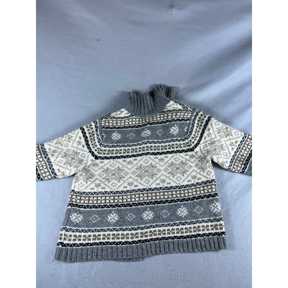 Eddie Bauer Fair Isle Nordic Cardigan Womens - XL