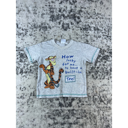 Vintage Disney Pooh Tigger Golf Shirt Toddler 12M–18M