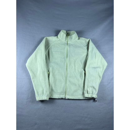 Columbia Green Full Zip Fleece Jacket - M