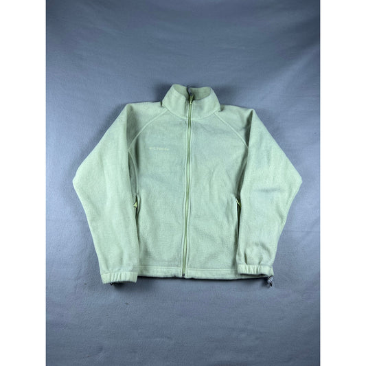 Columbia Green Full Zip Fleece Jacket - M