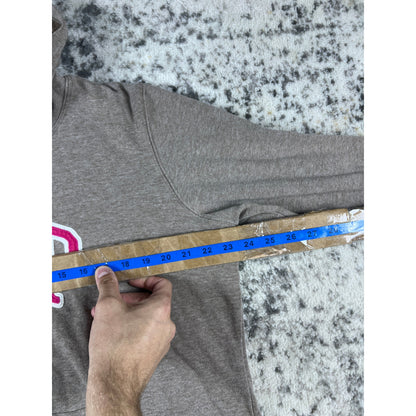 Brown GAP Spellout Hoodie - 2XL