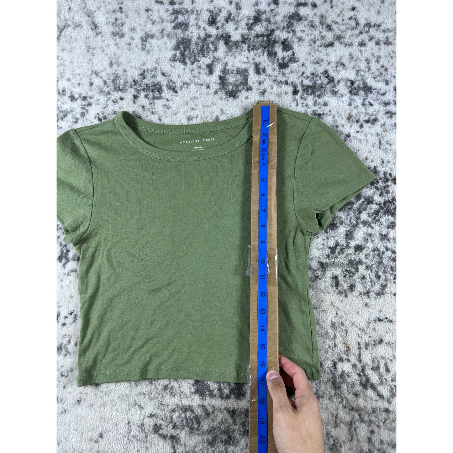 Y2k Green American Eagle T-shirt - M