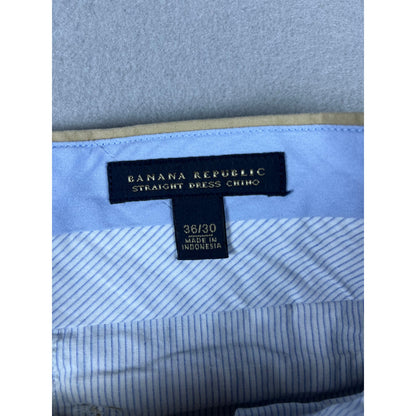 Banana Republic Straight Dress Chino Pants - 36x30
