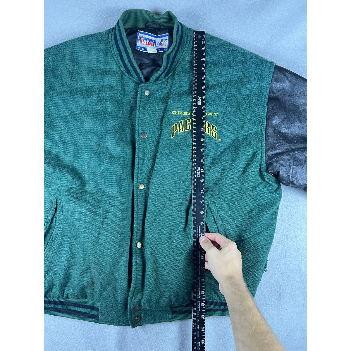 Vintage Green Bay Packers Varsity Jacket - XL