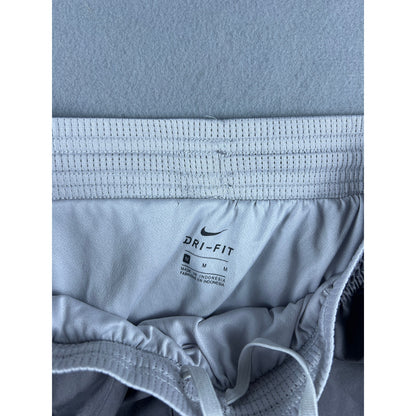 Nike Shorts Womens M Gray 3 In Running Athletic Lined Pockets Breathable