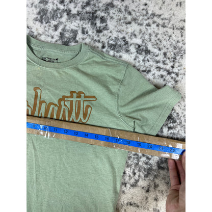 Carhartt Green Graphic Spellout Tee - XS