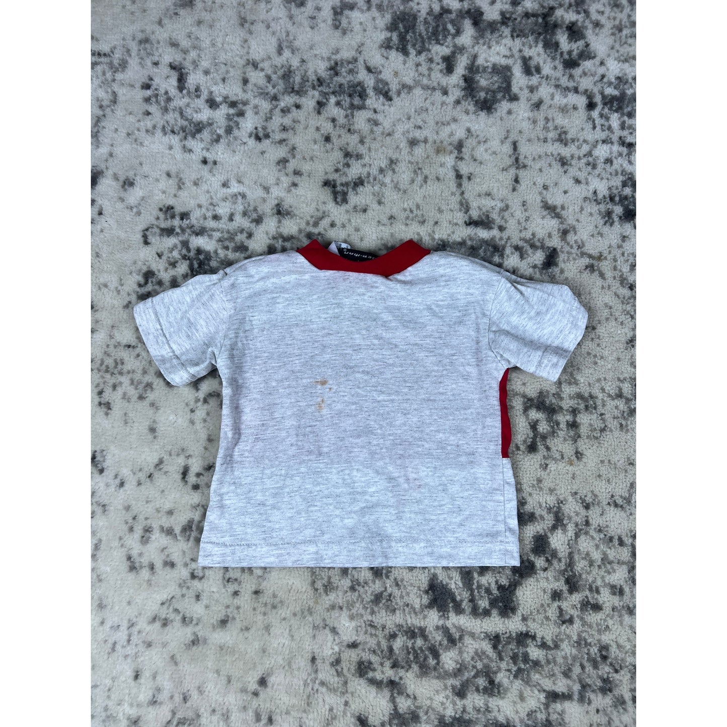 Vintage Marvel Spiderman Ringer T-Shirt - 12M