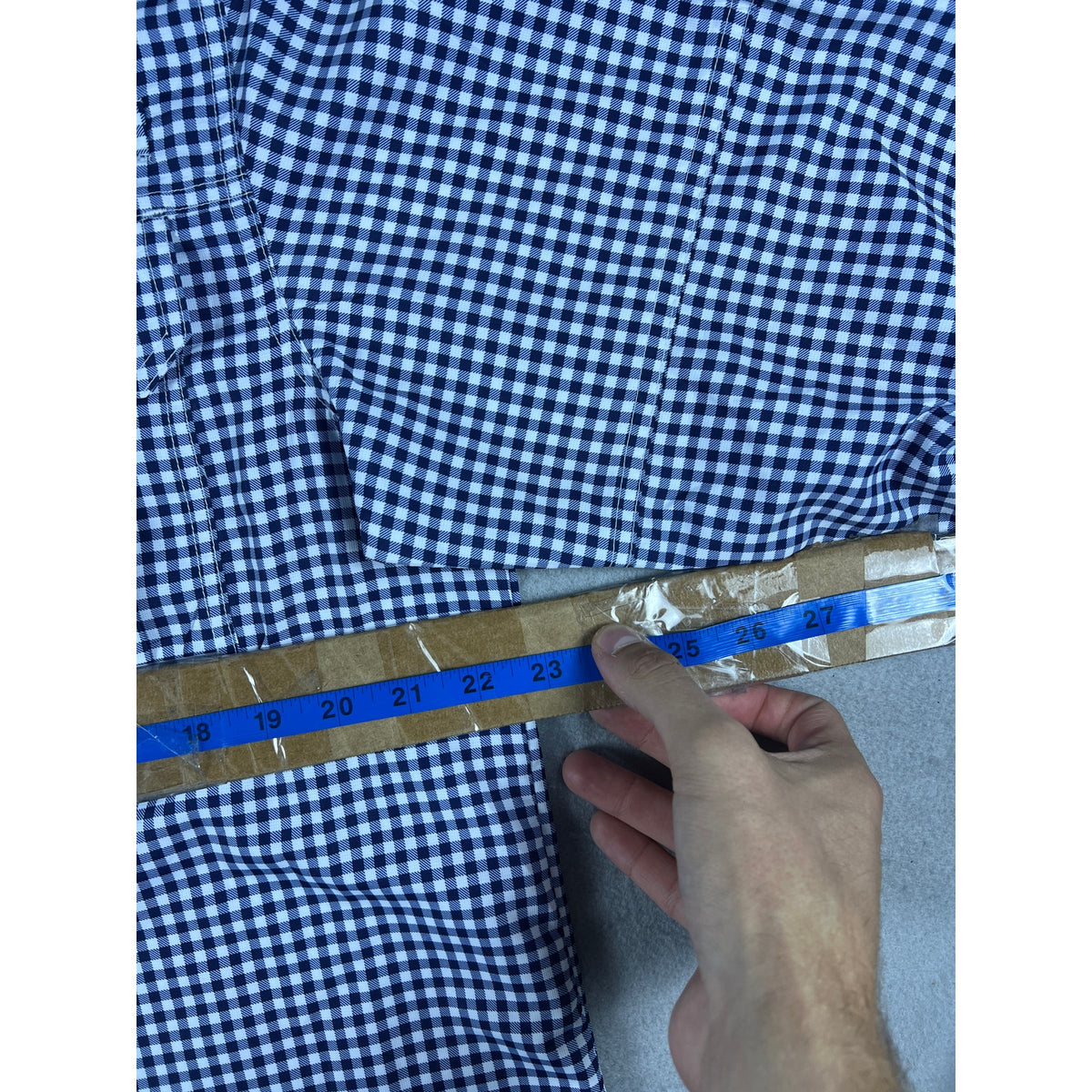 Habit Shirt - M Brookside Check