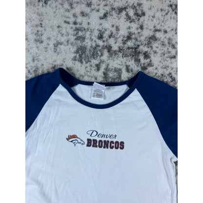 Vintage Denver Broncos T-Shirt Womens - L