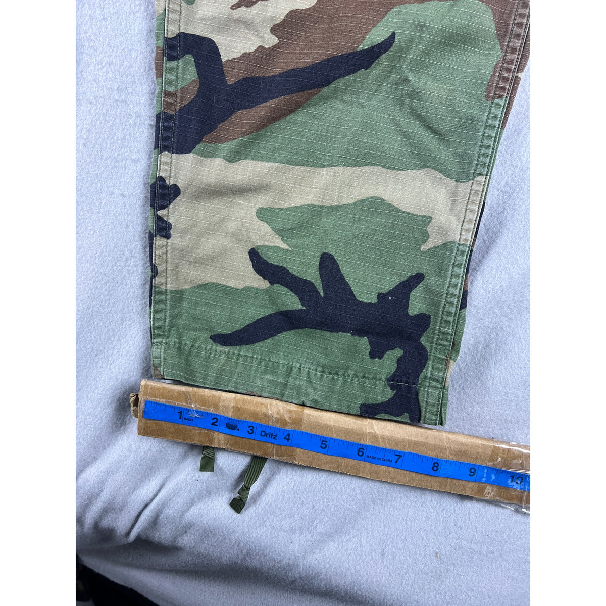 Vintage BDU Military Camo Ripstop Cargo Pants - 33x31