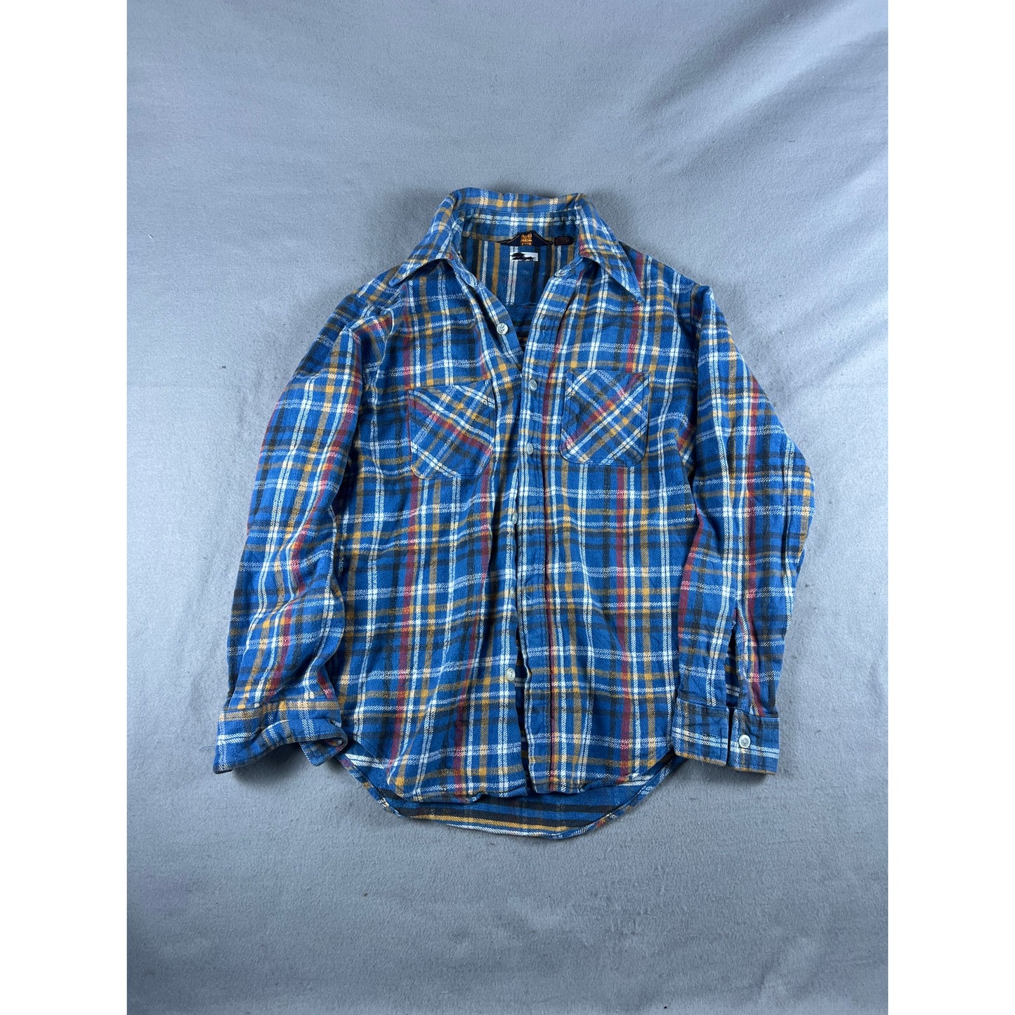 Woodland Flannel Plaid Shirt Boys - L