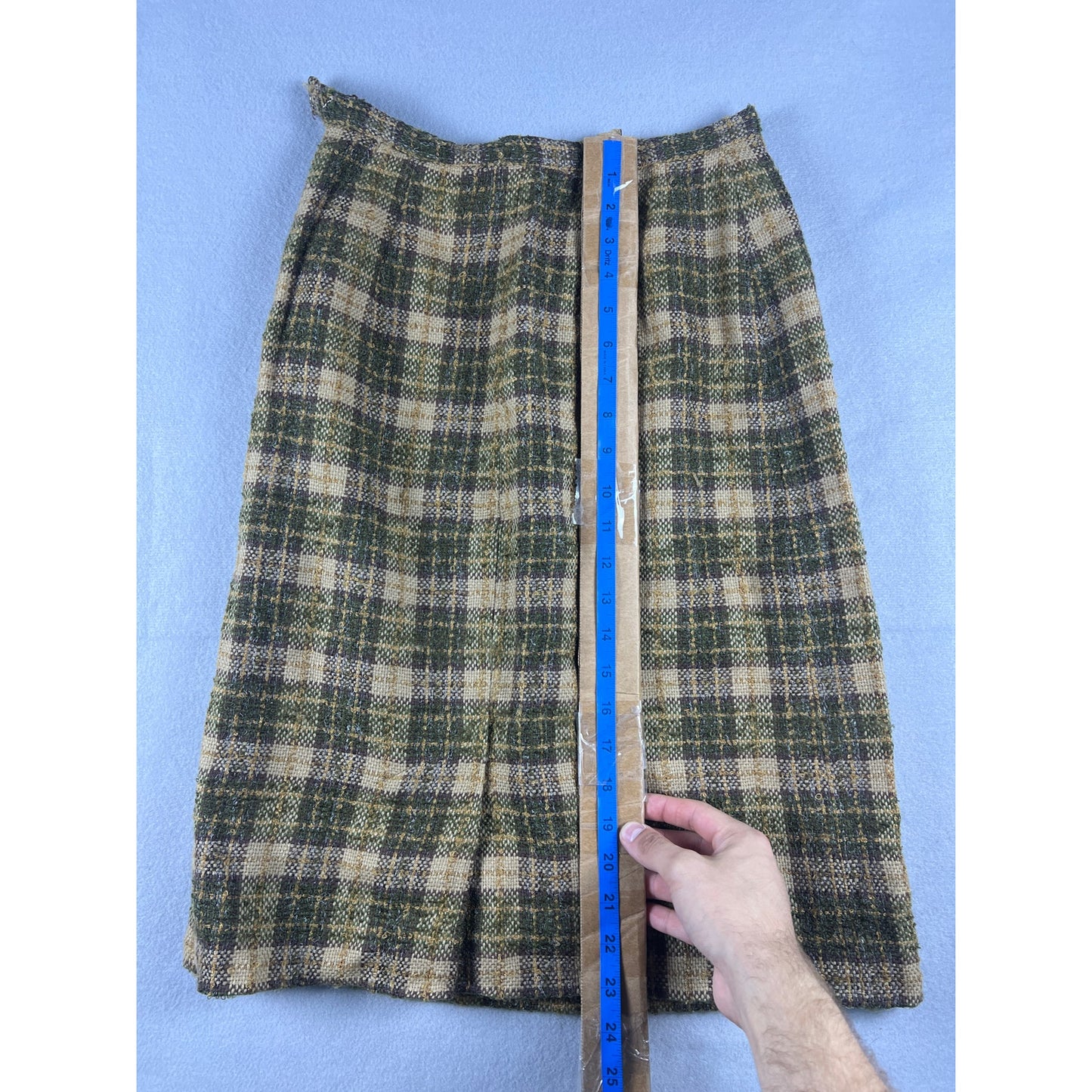 Vintage Wool Tweed Skirt - XS
