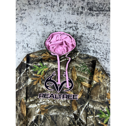 Realtree Camo Hunting Hoodie Womens - L