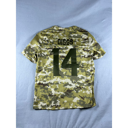 Minnesota Vikings Stefon Diggs #14 Jersey - L Salute To Service Camo