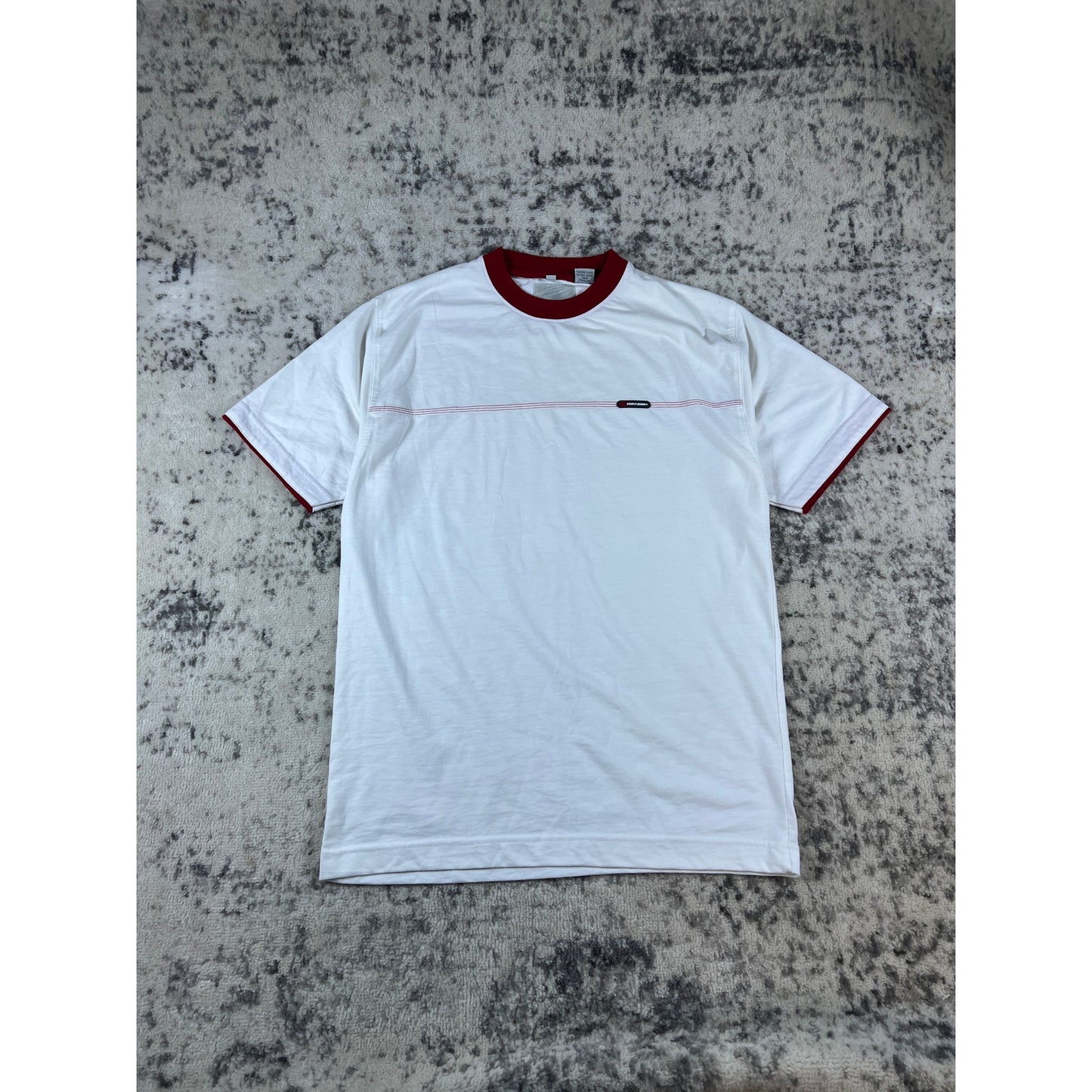 Vintage Point Zero Stripped T-Shirt - M