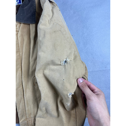 Vintage Berco Duck Canvas Work Jacket - L Tan