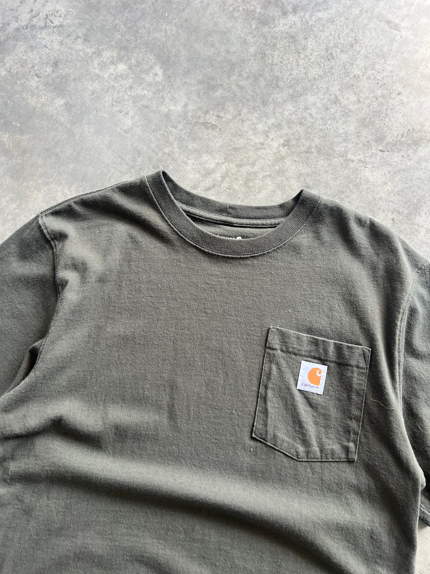 Vintage Dark Green Carhartt Shirt - S