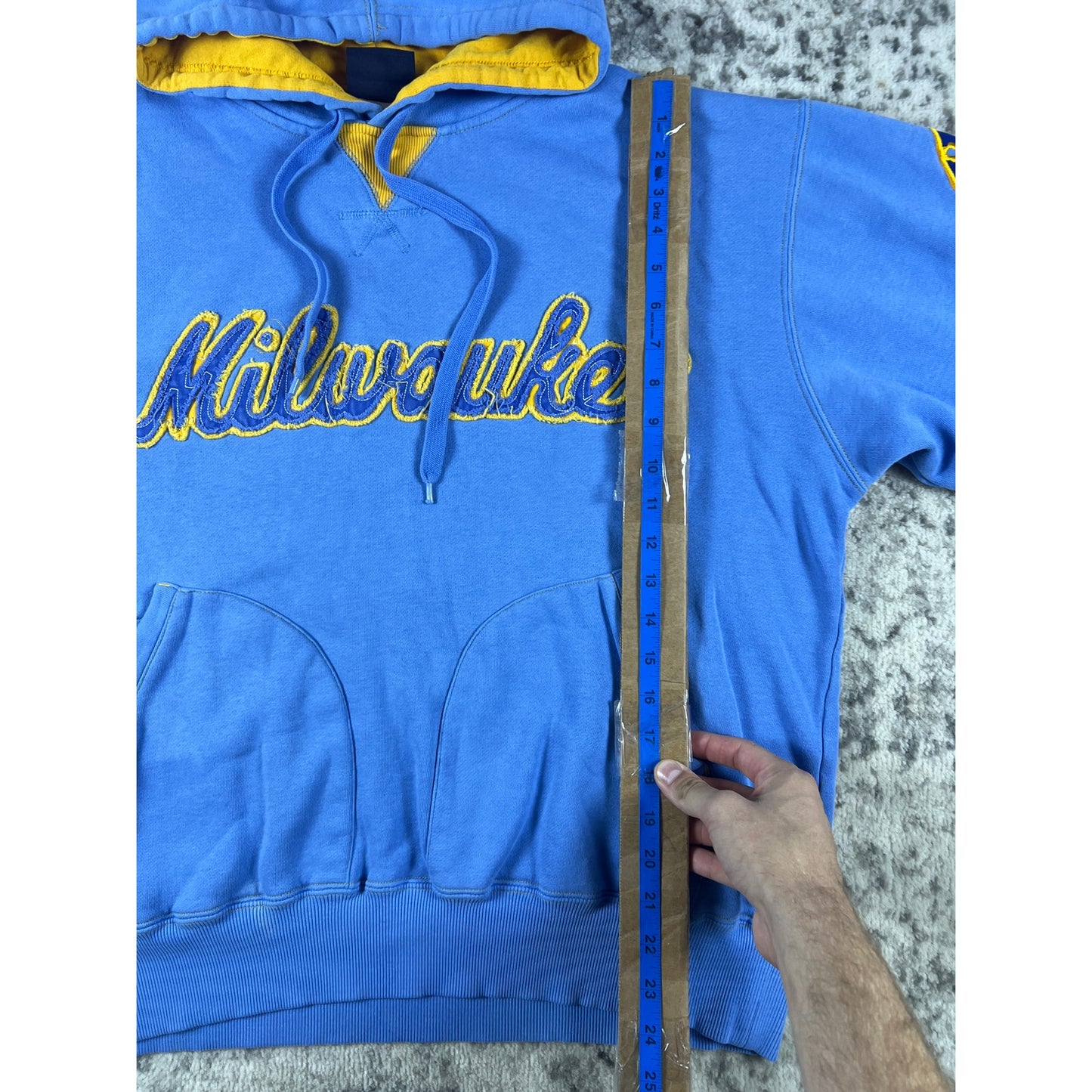 Vintage Milwaukee Brewers Hoodie Mens - XXL