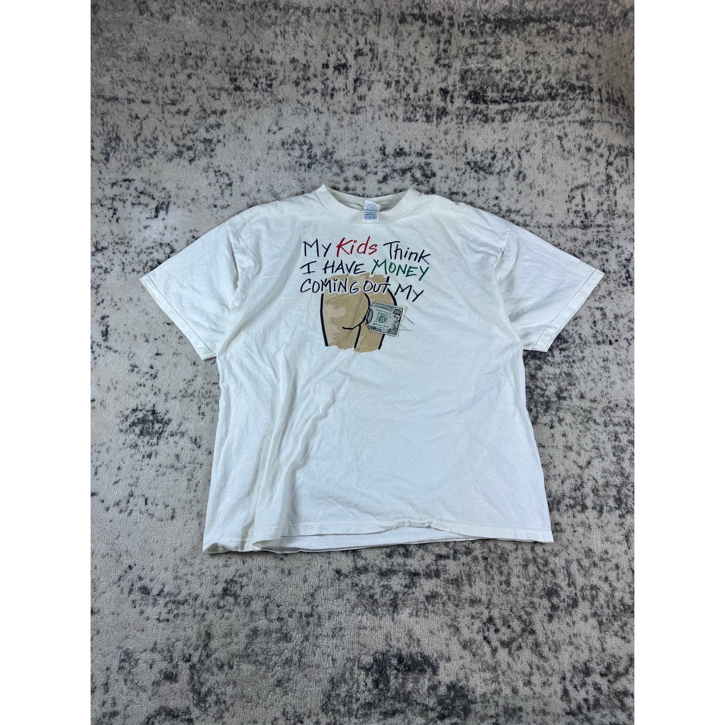 Vintage Funny Novelty T-Shirt Unisex - XL