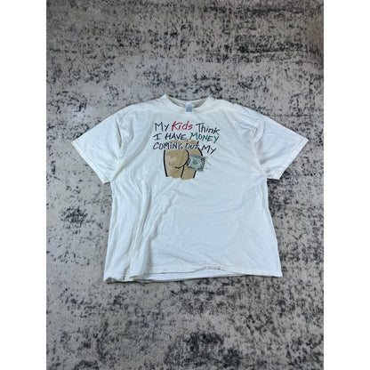 Vintage Funny Novelty T-Shirt Unisex - XL
