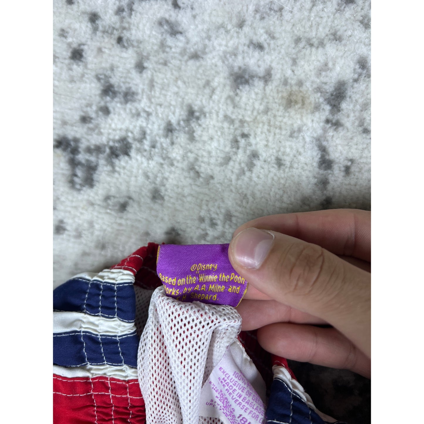 Y2k Disney Tigger Swim Trunks - 18M