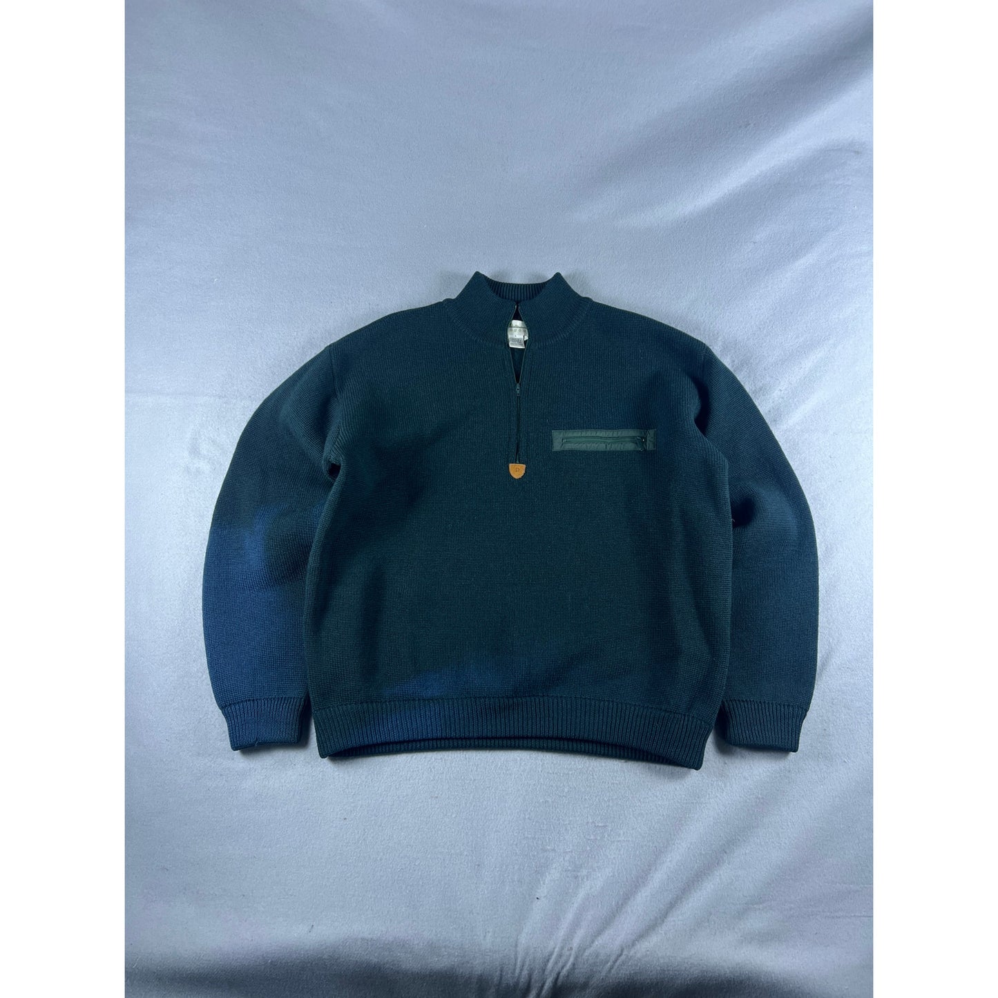 Vintage Patagonia Washed Wool 1/4 Zip Sweater - L