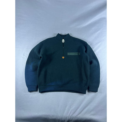 Vintage Patagonia Washed Wool 1/4 Zip Sweater - L