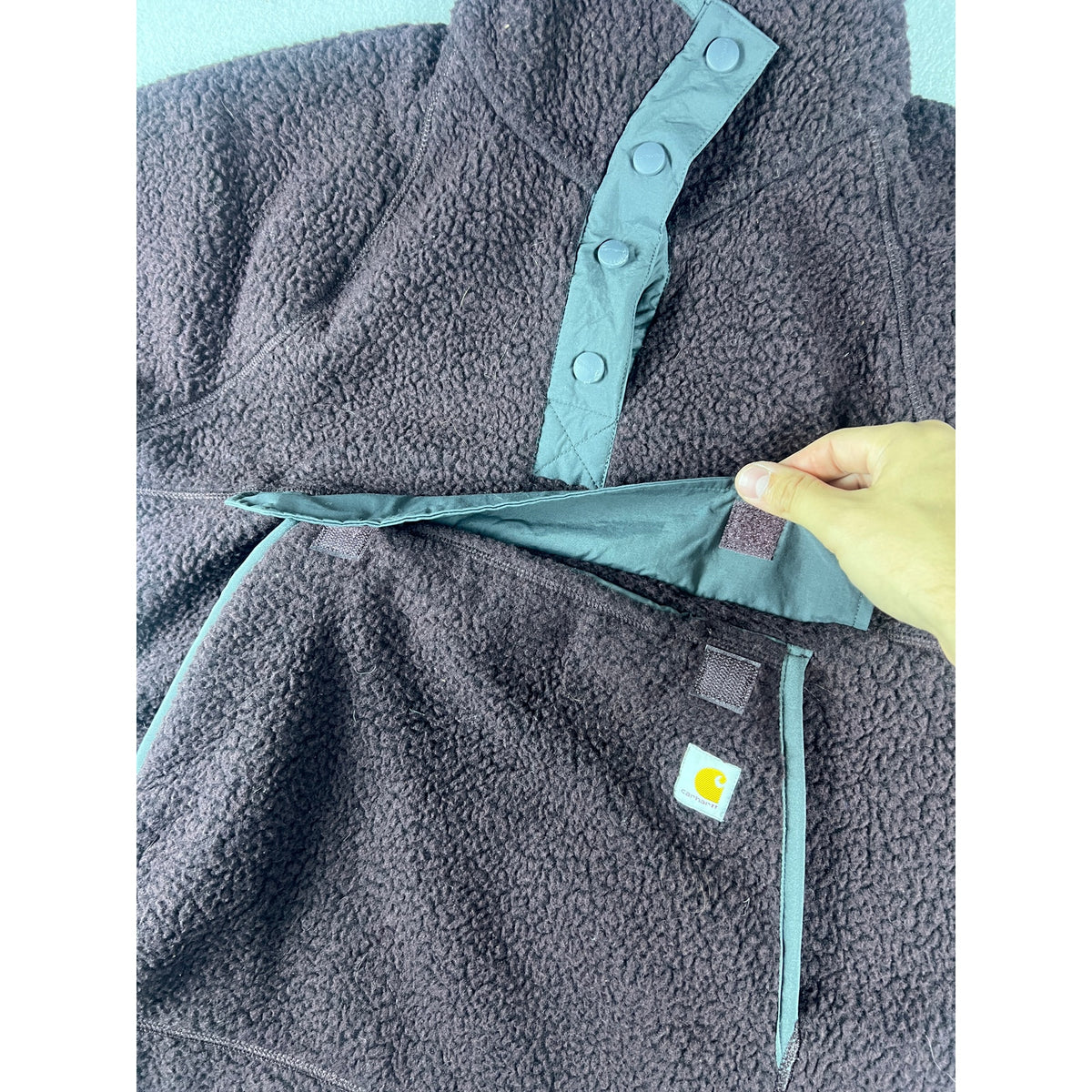 Carhartt Fleece Pullover Jacket Anorak Youth - M