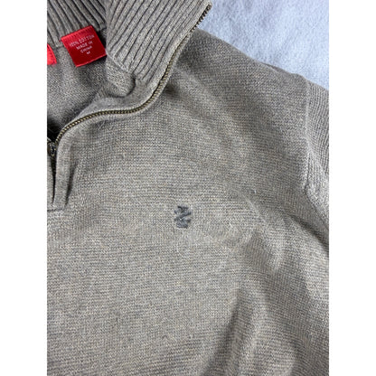 IZOD Quarter Zip Preppy Sweater - M