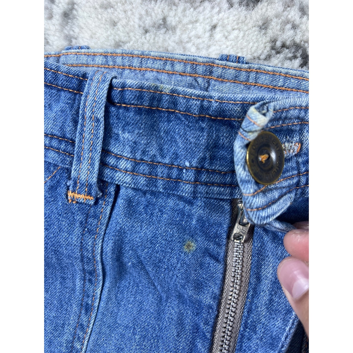 Vintage 70s Bell Bottom Jeans - 23x32