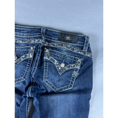 Miss Me Signature Skinny Embellished Jeans - 29