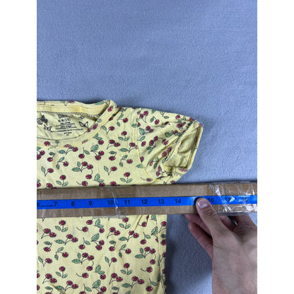 Faded Glory Cherry Print T-Shirt Girls - 7/8