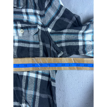 American Eagle Athletic Fit Flannel Plaid Shirt - L