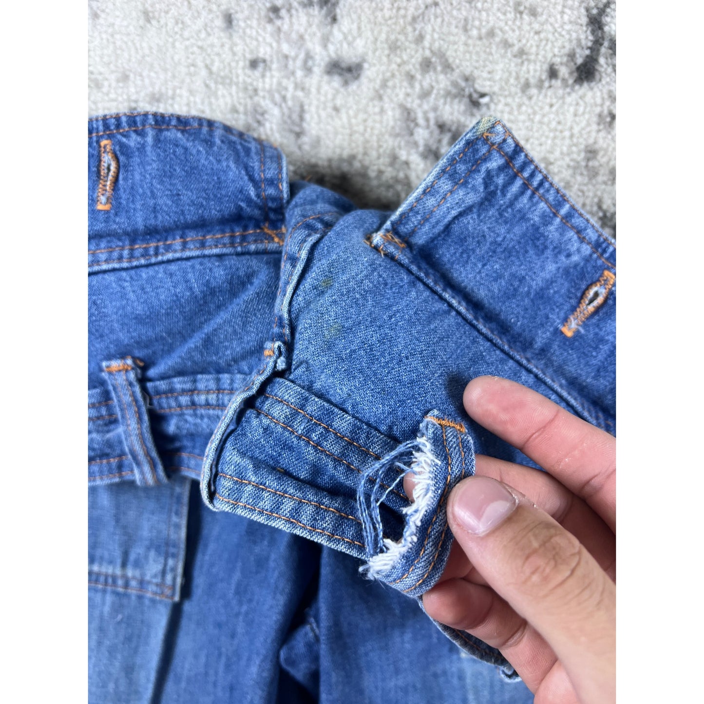 Vintage 70s Bell Bottom Jeans - 23x32