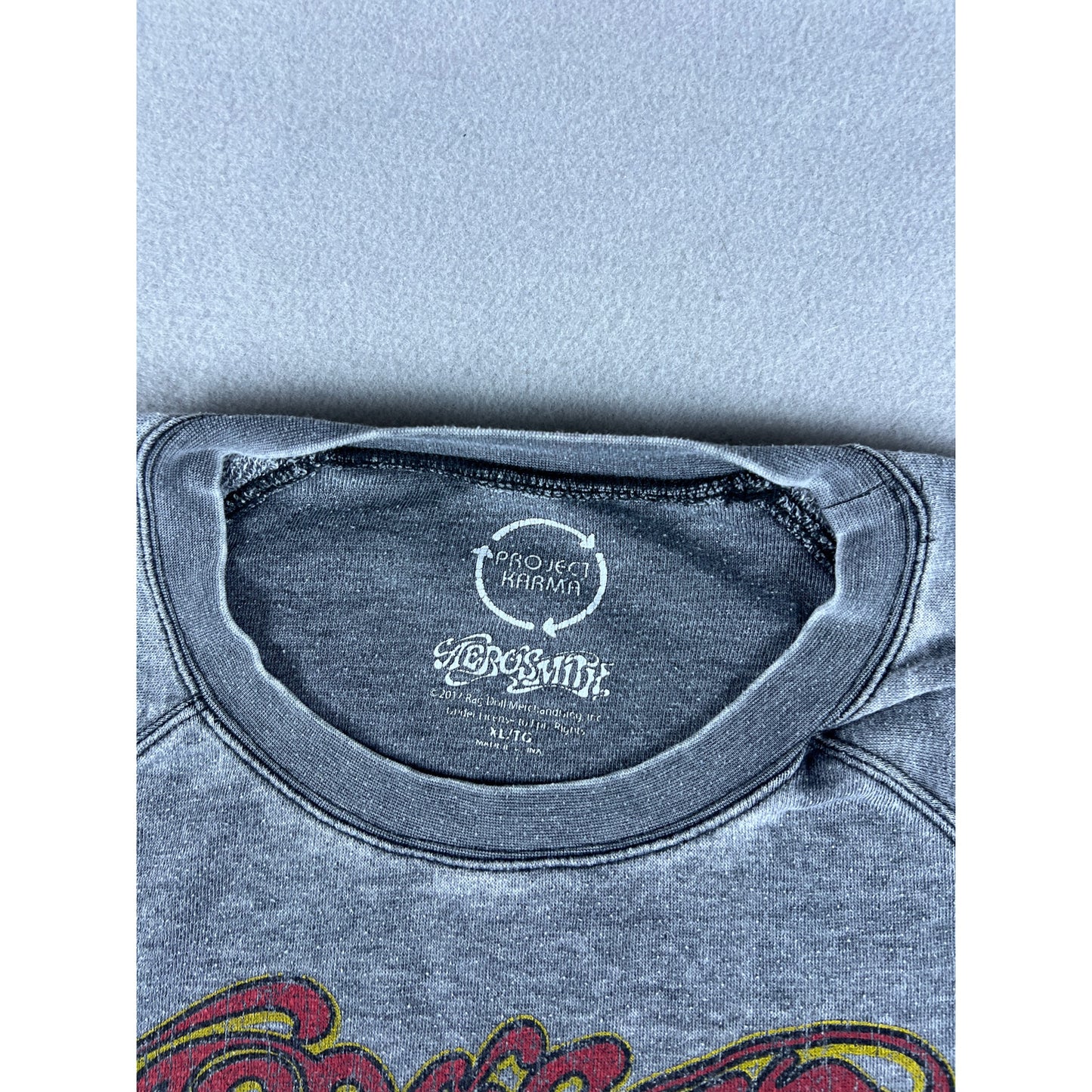 Aerosmith Project Karma Grunge Sweatshirt Womens - 2XL
